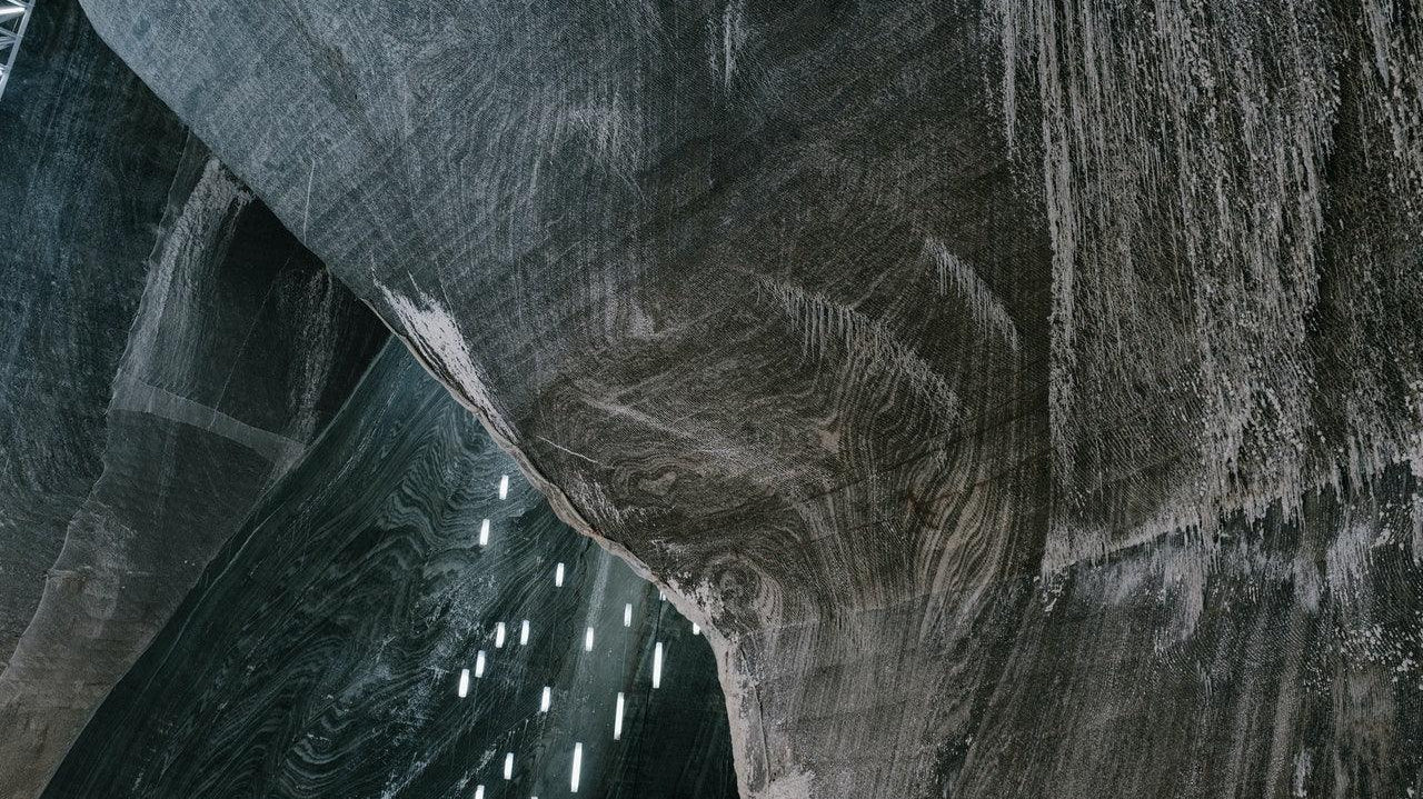 Salt mine in Romania by Julia Volk