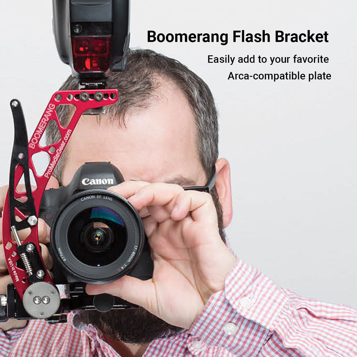 works with boomerang flash bracket