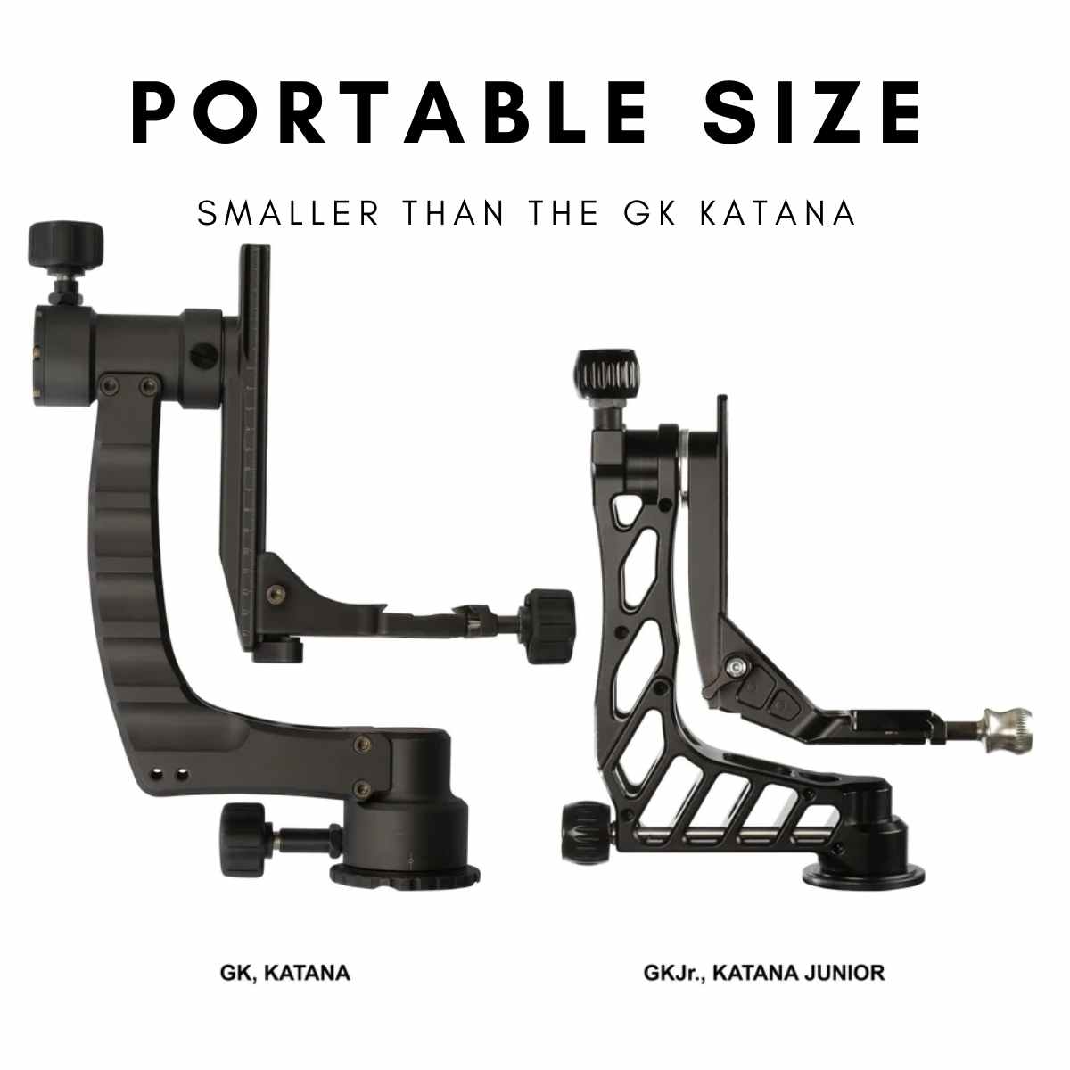 GKJr Katana Pro size comparison