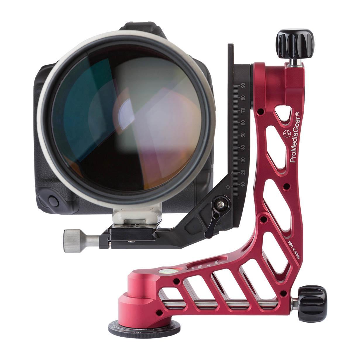 ProMediaGear GKJr Red Katana Pro Gimbal Head