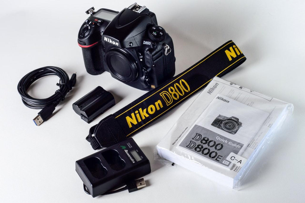 Nikon D800 camera