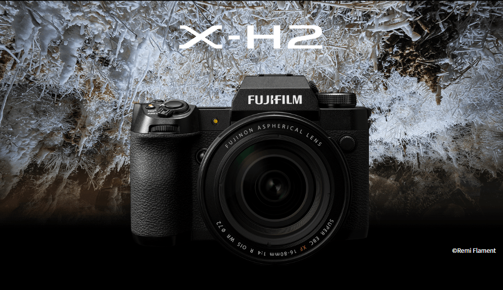 Fujifilm X-H2 announcement photo