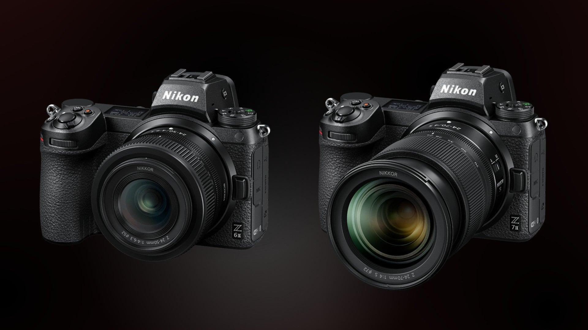 Nikon Z6 II and Nikon Z7 II