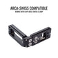 PLX3x Universal Arca-Swiss L-Bracket for Cameras without a battery grip