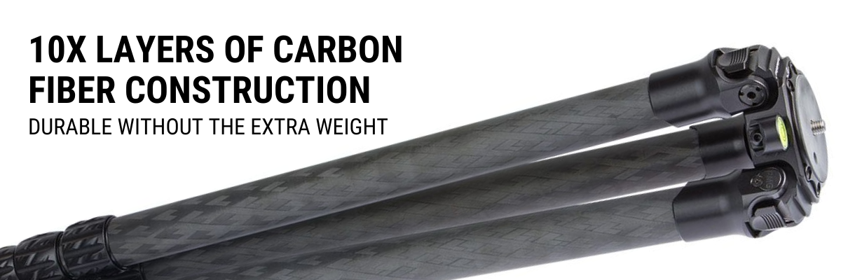 10x layers of carbon fiber construction