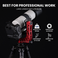 TR424L Carbon Fiber Tripod | 4 Sections 77" Height