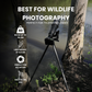 TR344L Carbon Fiber Tripod | 4 sections 71" height