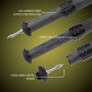 TR344L Carbon Fiber Tripod | 4 sections 71" height