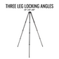 TR344L Carbon Fiber Tripod | 4 sections 71" height