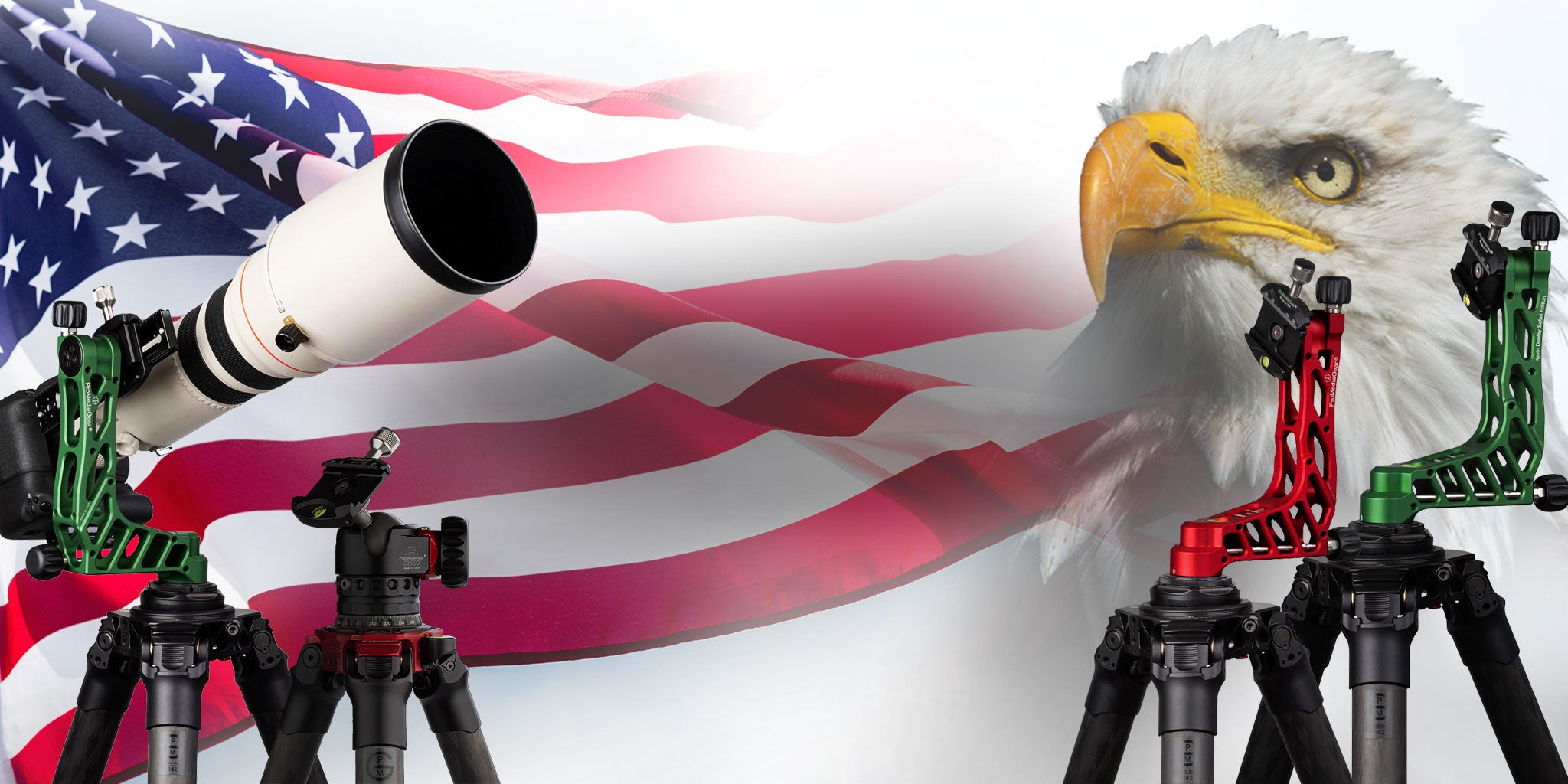 ProMediaGear professional camera equipment made in the USA banner