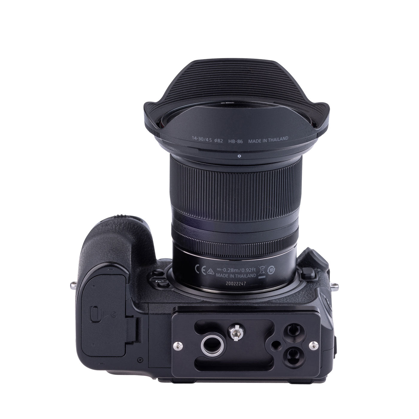 PBNZ8 Arca-swiss Bracket Plate for Nikon Z8 with QD | ProMediaGear