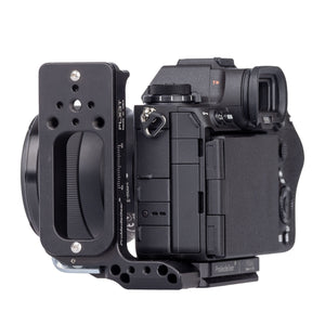 PLSA1T Offset L-Bracket for Sony A1 & A1 II, A7R V, A7R VI, & A9 III L-Plate Arca-Swiss Style