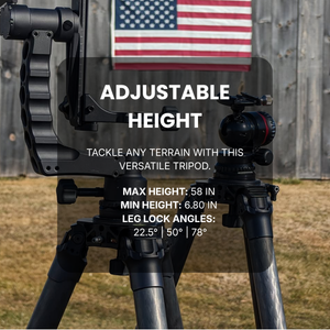 TR423 Pro-Stix Carbon Fiber Tripod | 3 sections 58 inches height