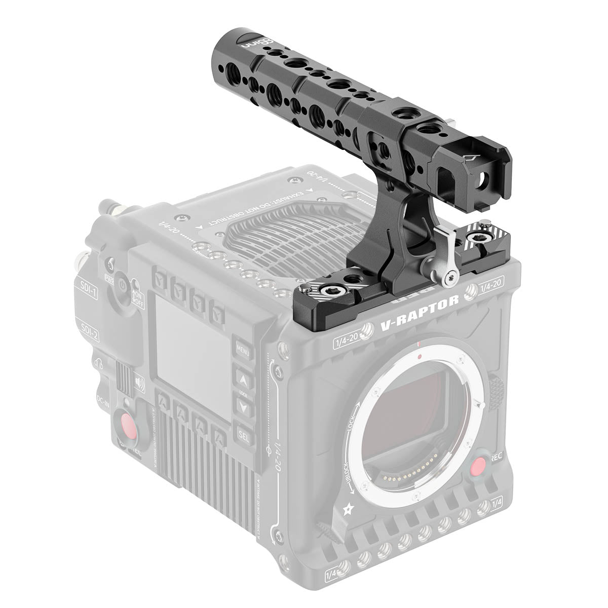 Top Handle Pro V2 + 8Sinn NATO Rail for RED Komodo / Komodo-X / V