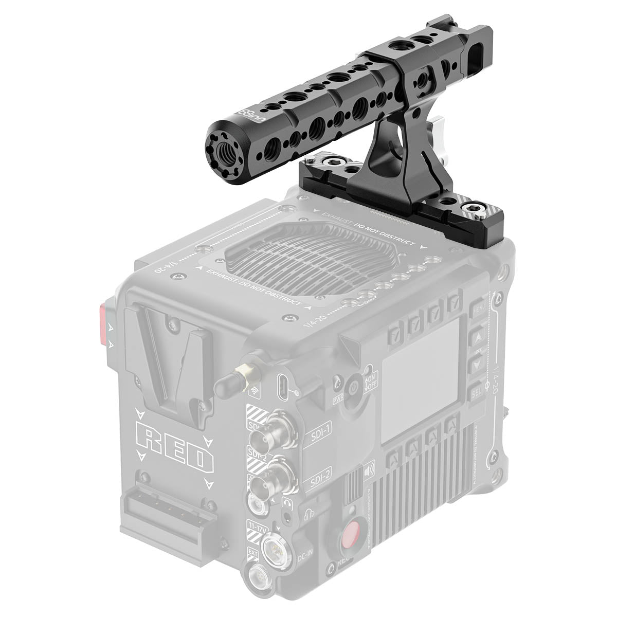 Top Handle Pro V2 + 8Sinn NATO Rail for RED Komodo / Komodo-X / V
