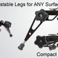 PMG-DUO Motorized Double Sided Video Slider with Straight and Curved Track in one, Bluetooth Motor Motion Control