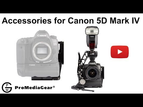 PBC5D4 Arca-Swiss Bracket Plate for Canon 5D Mark IV | ProMediaGear