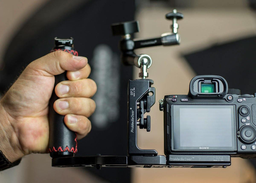 Add a Handle to Make a HDLSR or Mirrorless Video Rig