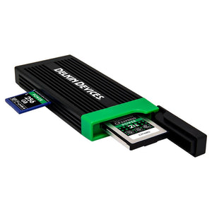 Delkin Devices USB 3.2 CFexpress Type B Card and SD UHS-II Memory Card Reader