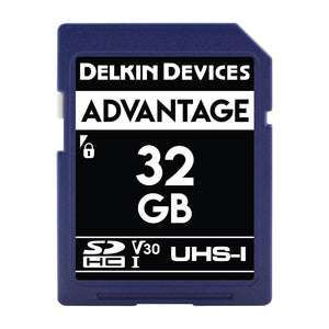 Delkin Devices 32GB Advantage UHS-I SDHC Memory Card