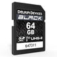 Delkin Devices 64GB BLACK UHS-II SDXC Memory Card
