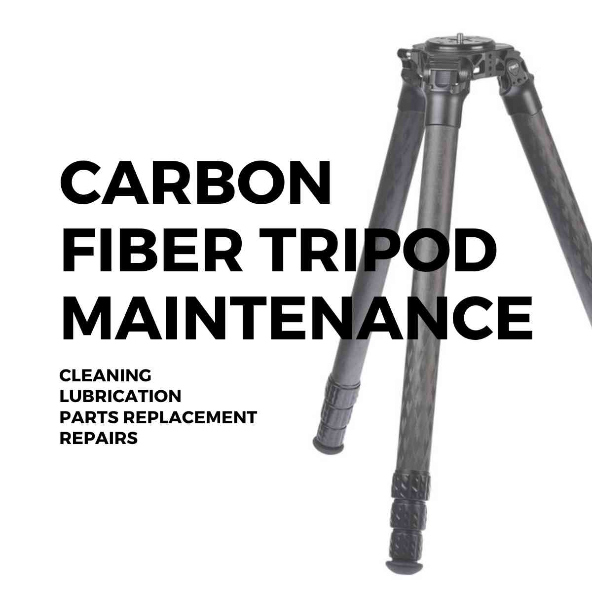 ProMediaGear Carbon Fiber Tripod Maintenance