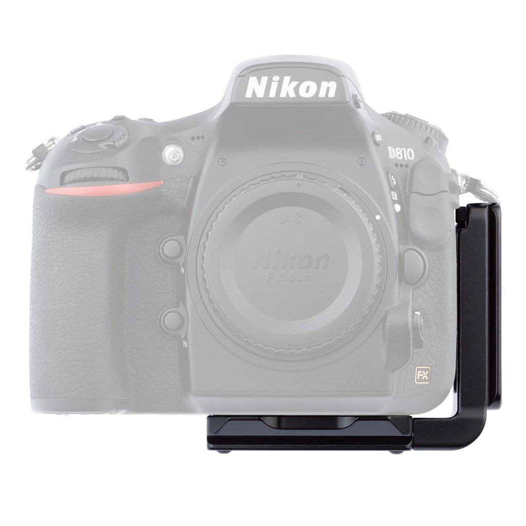 Custom Fitted Plate for nikon D800 or D810 DSLR Camera