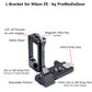 PLNZ9 Arca-Swiss L-Bracket for Nikon Z9 Mirrorless Camera