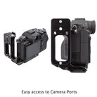 Easy access to camera ports