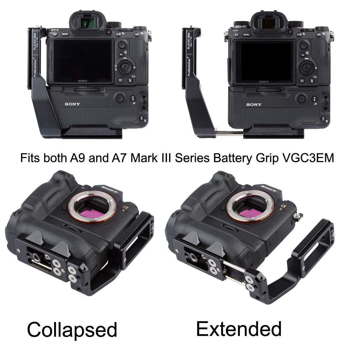 Sony α9, α7R III, α7 III Vertical Battery Grip Black VGC3EM - Best Buy