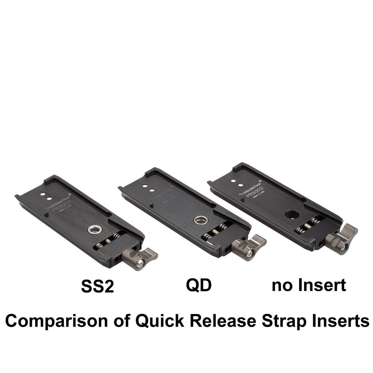 Option of Strap Mounting if you're going to use Shoulder Strap with this Plate