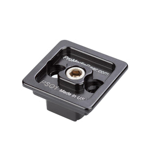 PSQ1-CS2 Arca-Type Plate with Cold Shoe for Camera Flashes and Accessories