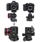 DSLR mounted using RC2 and Arca-clamp