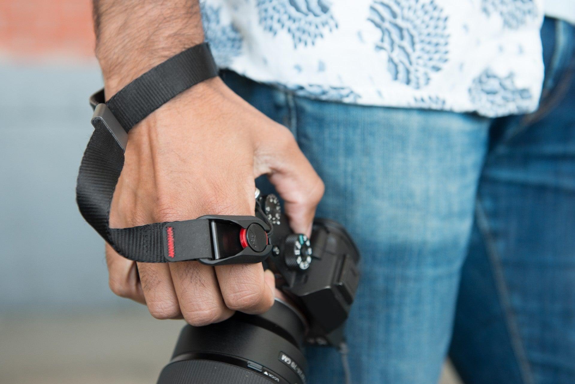 Peak Design CF-BL-3 Cuff Camera Wrist Strap (Black) – ProMediaGear