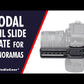 PXC2 8 Inch Arca-Swiss Type Nodal Rail with Integrated Clamp