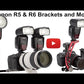 PLCR56 Arca-Swiss L-Bracket for Canon EOS R5, R6, R5 Mark II and R6 Mark II Mirrorless Camera