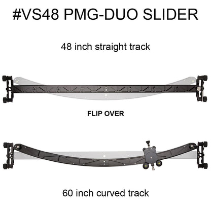 VS48 PMG-DUO 48 Inch Video Slider+ Carrying Case